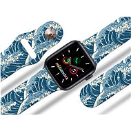 WAVE STRAP FOR APPLE WATCH Size: S, Size: 42/44mm - Watch Strap