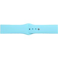 HappyLife silicone replacement strap 20mm Color: Light Blue - Watch Strap