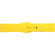 HappyLife silicone replacement strap 20mm Color: Yellow - Watch Strap
