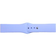 HappyLife silicone replacement strap 20mm Color: purple blue - Watch Strap