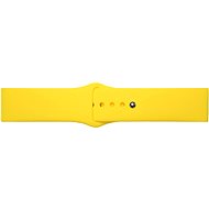 HappyLife silicone replacement strap 22mm Color: Yellow - Watch Strap