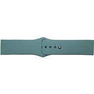HappyLife silicone replacement strap 22mm Color: GREEN GRAY - Watch Strap