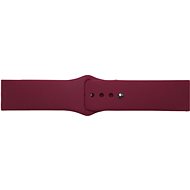 HappyLife silicone replacement strap 22mm Color: dark purple - Watch Strap