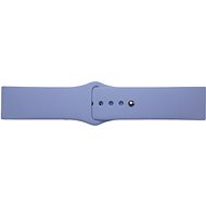 HappyLife silicone replacement strap 22mm Color: purple blue - Watch Strap