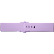 HappyLife silicone replacement strap 22mm Bracelet colour: Lilac - Watch Strap
