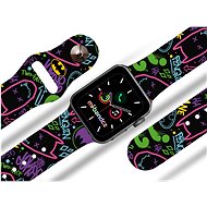 Batman 28 - graffiti strap for Apple watch Size: 38/40mm - Watch Strap