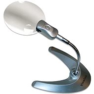 Viewlux Magnifier 1.5x196mm, stand with illumination - Magnifying Glass