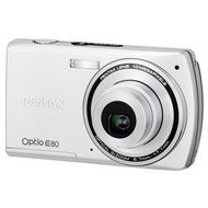PENTAX OPTIO E80 stříbrný - Digitální fotoaparát