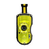 PENTAX RICOH WG-4 Lime Yellow + Case + Stegriemen + 8GB Speicherkarte - Digitalkamera