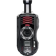 PENTAX RICOH WG-4 GPS Schwarz + Case + Stegband + 8GB Speicherkarte - Digitalkamera