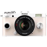  PENTAX RICOH Q-S1 White + Standard Zoom 5-15 mm black  - Digital Camera