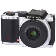 PENTAX K-01 + DAL 18-55mm black/ silver - Digital Camera