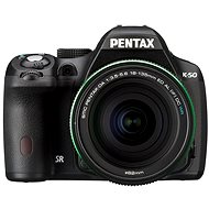 PENTAX K-50 black + DAL 18-135WR - DSLR Camera