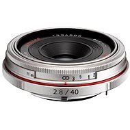 PENTAX HD DA 40 mm f/2,8 Limited. Silver - Objektív