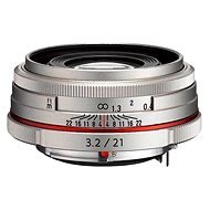 PENTAX HD DA 21mm F3.2 AL Limited. Silver - Lens