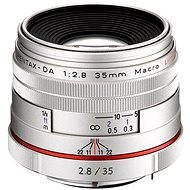 PENTAX HD DA 35mm F2.8 Macro Limited. Silver - Lens