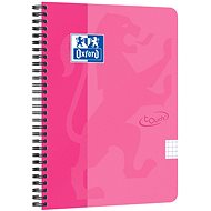 Oxford Nordic Touch A5+, 70 sheets, Square, Pink - Journal