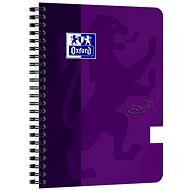 Oxford Nordic Touch A5+, 70 sheets, Clear, Purple - Notepad