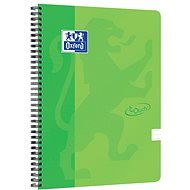 Oxford Nordic Touch A4+, 70 sheets, Lined, Green - Notebook