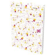 Oxford Floral A6, 80 sheets, lined, white - Notepad