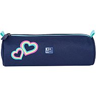OXFORD round, heart, blue - School Case