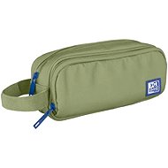 OXFORD dvojité, khaki zelené - School Case