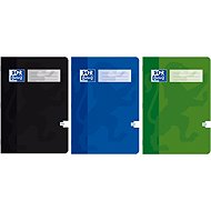 OXFORD 460 čistý - sada 3 ks (černý, modrý, zelený) - Exercise Book