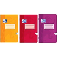 OXFORD 644 linkovaný - sada 3 ks (žlutý, červený, fialový) - Exercise Book