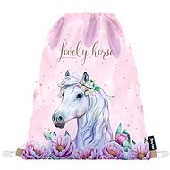 Oxybag Horse romantic flowers - Drawstring Bag
