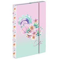Oxybag Box for exercise books A5 Flowers - School Folder