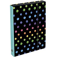 Oxybag Box for exercise books A5 Jumbo OXY GO Dots - Desky na sešity