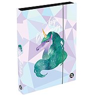 Oxybag Box for exercise books A4 Jumbo OXY Sherpy Unicorn - School Folder