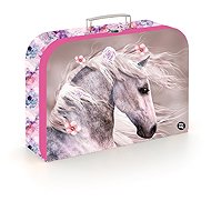 Oxybag Laminated suitcase 34 cm romantic horse - Small Briefcase
