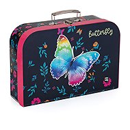 Oxybag Laminated suitcase 34 cm Butterfly 2 - Children's Briefcase