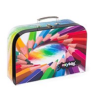 Oxybag Laminated suitcase 34 cm Crayons - Small Briefcase