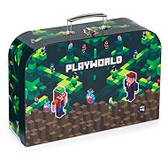 Oxybag Laminated suitcase 34 cm Playworld - Small Briefcase