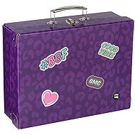 Oxybag Laminated suitcase square A4 OXY GO Fashion - Dětský kufřík