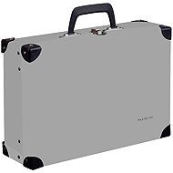 Oxybag Suitcase laminated square metal PASTELINI grey - Children's Briefcase