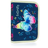 Oxybag Pencil case 1 p. 2 flaps, empty Butterfly 2 - Pencil Case
