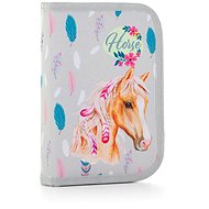 Oxybag Pencil case 1 p. 2 flaps, empty Oxy GO Horse - Pencil Case