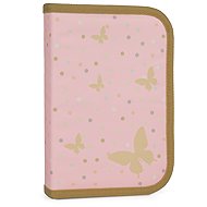 Oxybag Pencil case 1 p. 2 flaps, empty Oxy GO Butterfly pink - Pencil Case