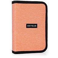 Oxybag Pencil case 1 p. 2 flaps, empty Unicolour apricot - Pencil Case