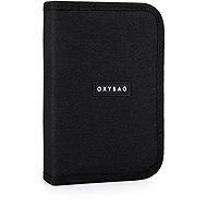 Oxybag Pencil case 1 p. 2 flaps, empty Unicolour black - Pencil Case