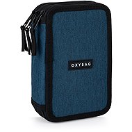 Oxybag Pencil case 3 p. empty Unicolour blue - Pencil Case