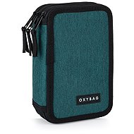 Oxybag Pencil case 3 p. empty Unicolour green - Pencil Case
