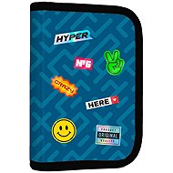 Oxybag Pencil case 1 p. 2 flaps, empty OXY GO Stickers - Pencil Case