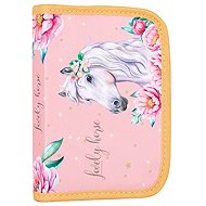 Oxybag Pencil case 2 flaps, empty, single tier, romantic horse - Pencil Case