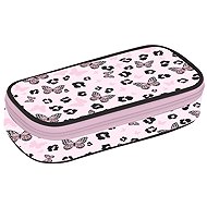 Oxybag Case Case JUMBO OXY NEXT Butterfly pink - School Case