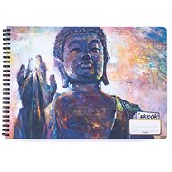 Oxybag Sketchbook A4 50 sheets, 190 g Buddha - Sketchbook