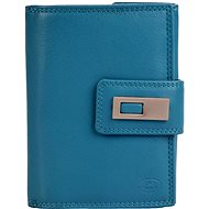Old River ladies leather wallet turquoise - Wallet